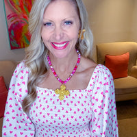 Pink Fire Agate Gloss with Andrea Cross