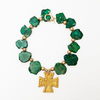 Green Sea Jasper Nuggets with Anna Cross