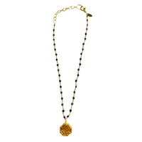 Purple Chain with Jerusalem Cross