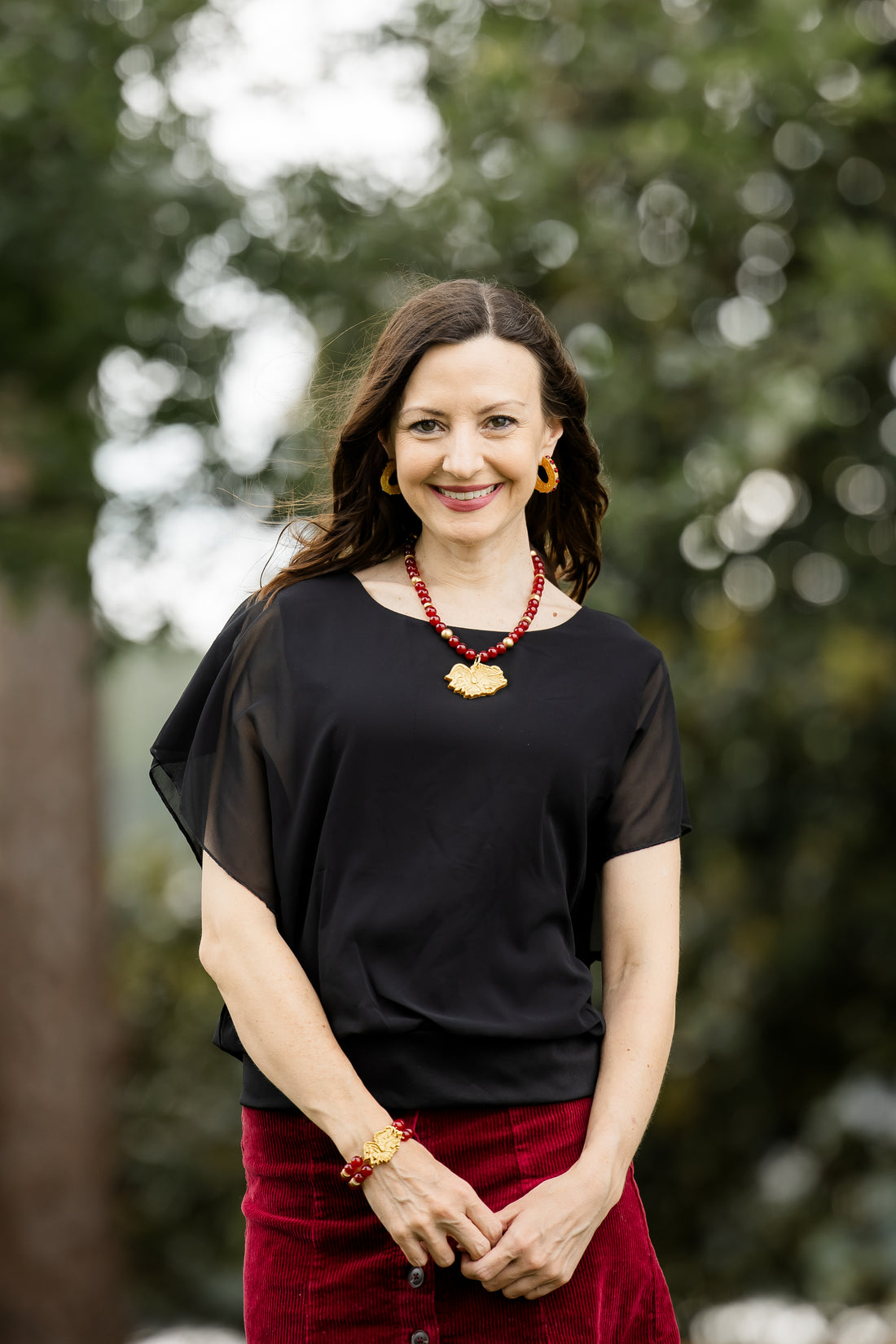 Garnet Jade with Gamecock