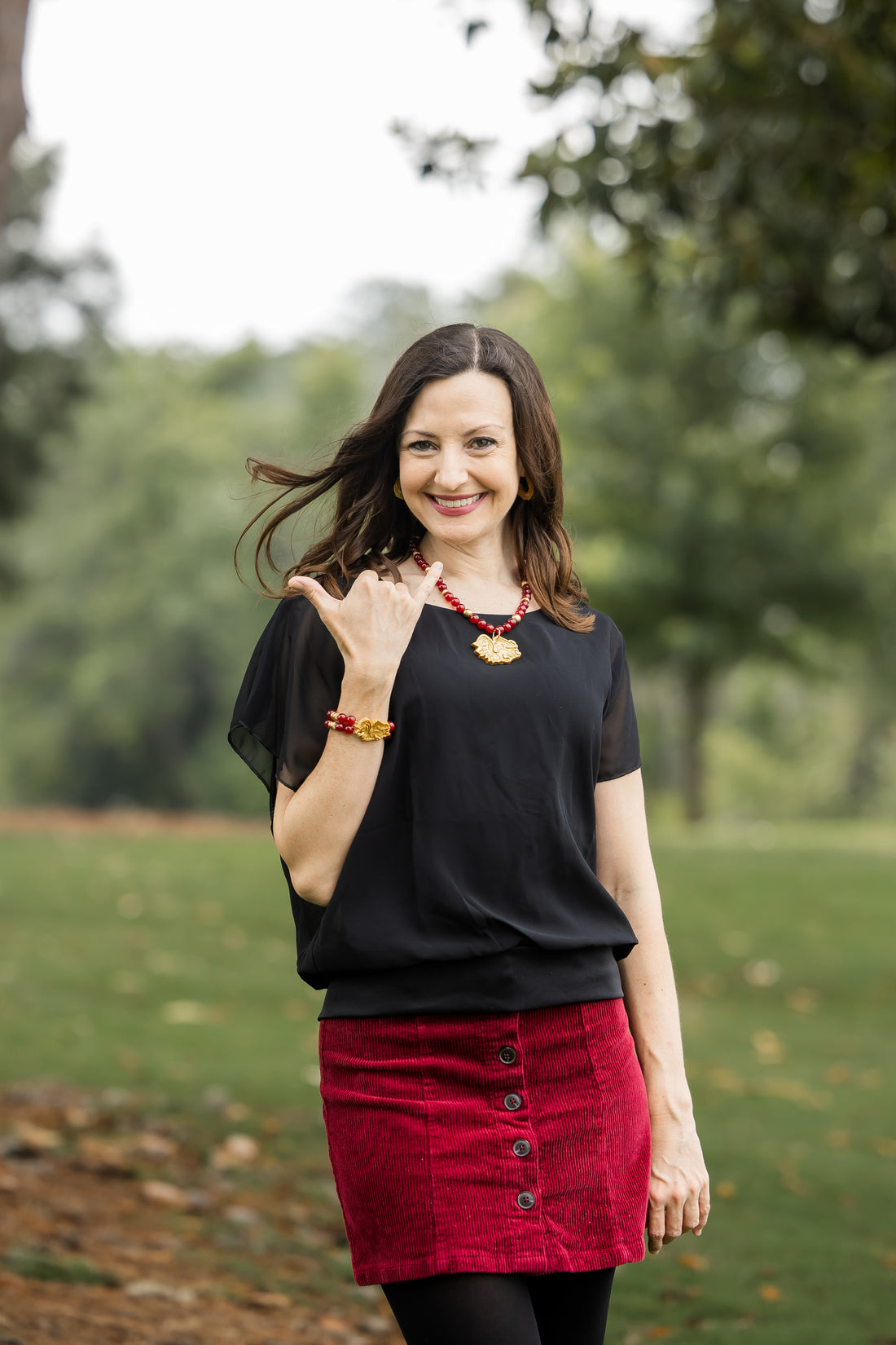 Garnet Jade with Gamecock