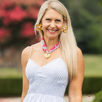 Pink Heart Scarf