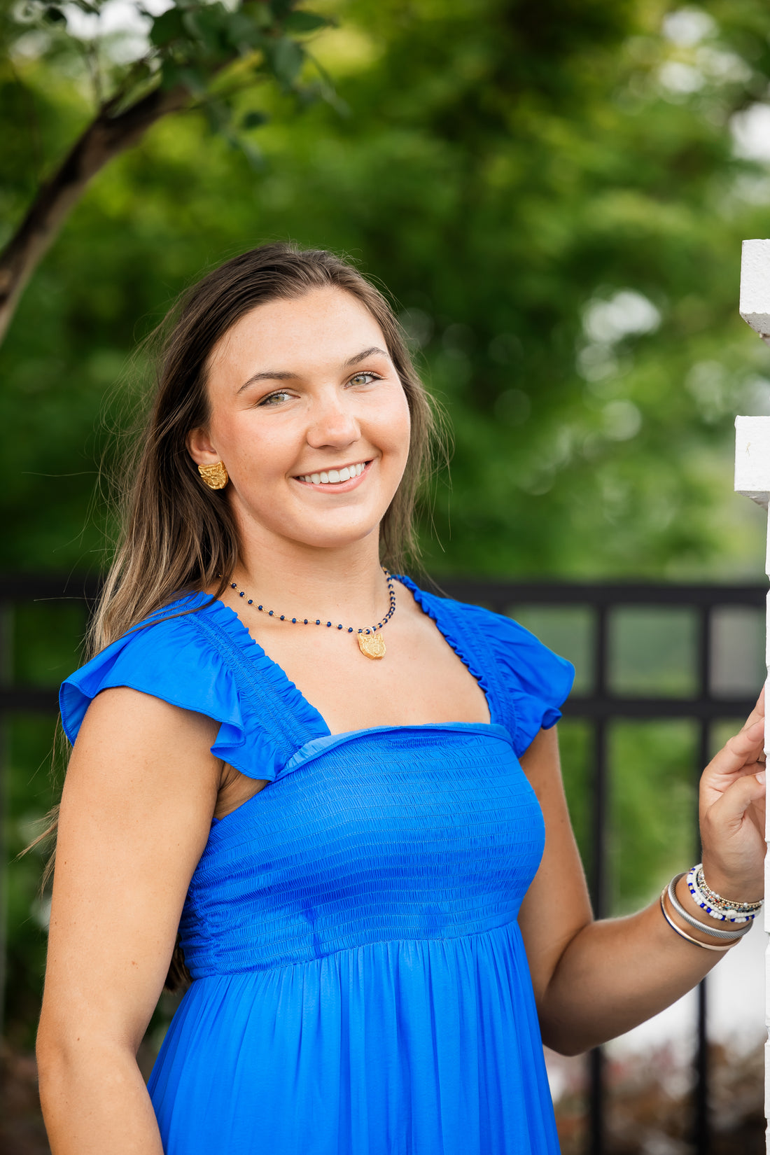 Blue Jade Chain with Wildcat