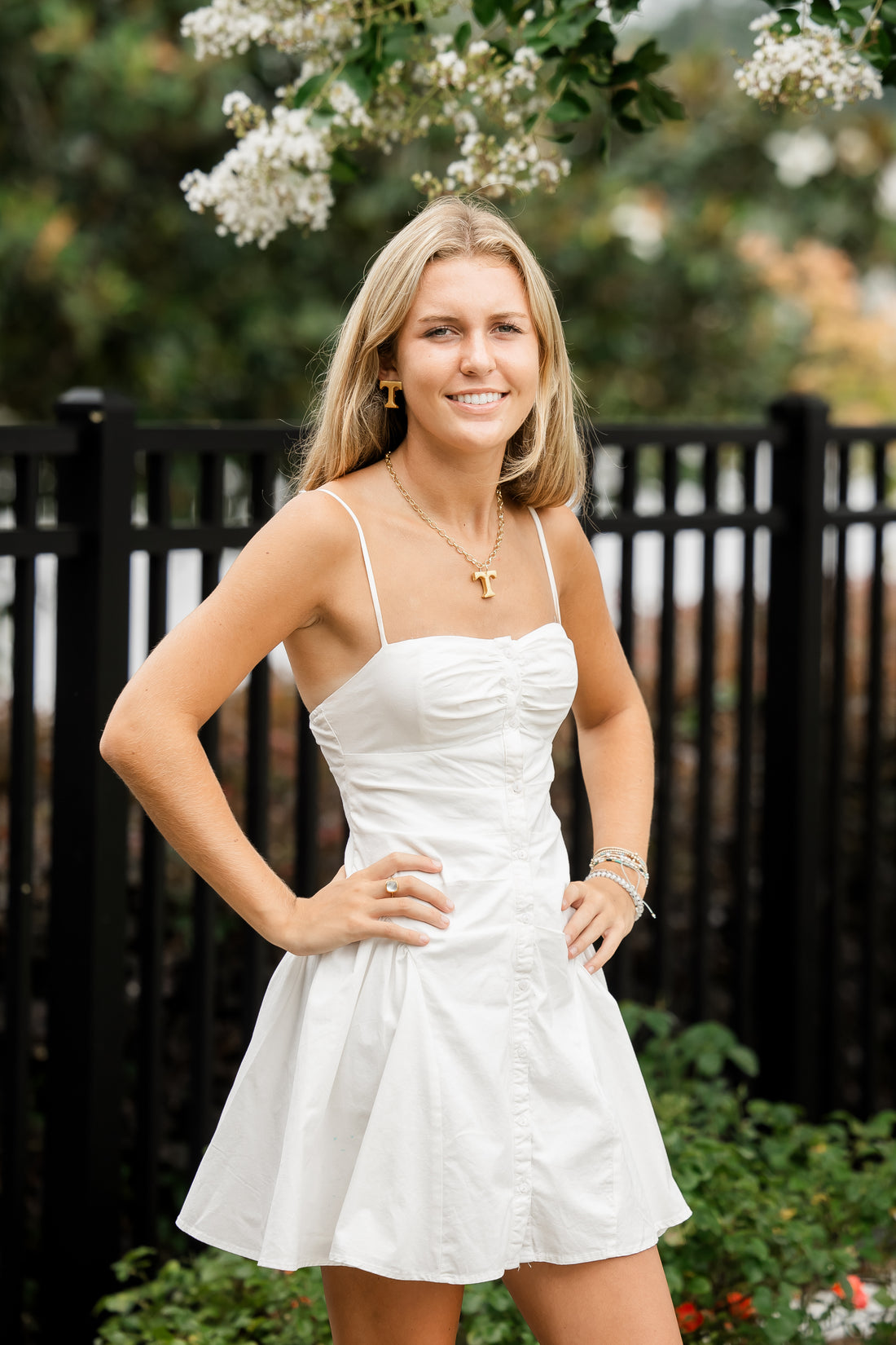 Gold Plated Chain with T