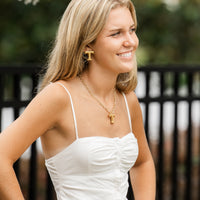Gold Plated Chain with T