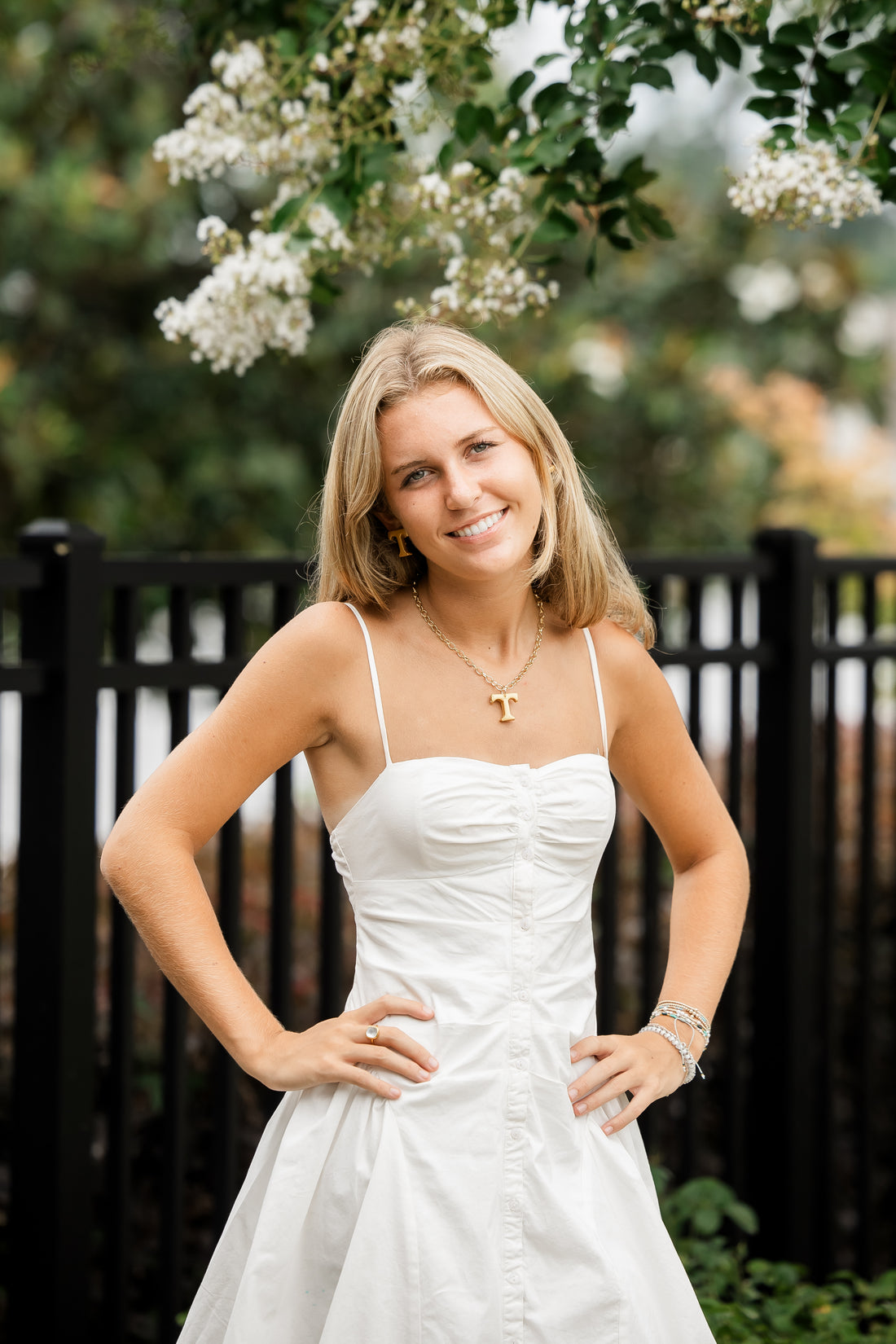 Gold Plated Chain with T