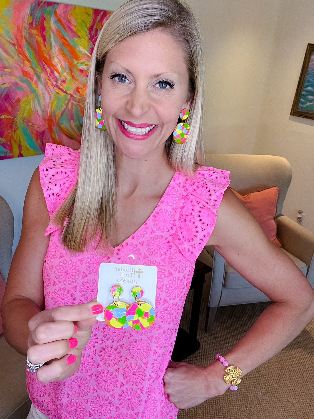 Confetti Double Dangles (2 Styles)