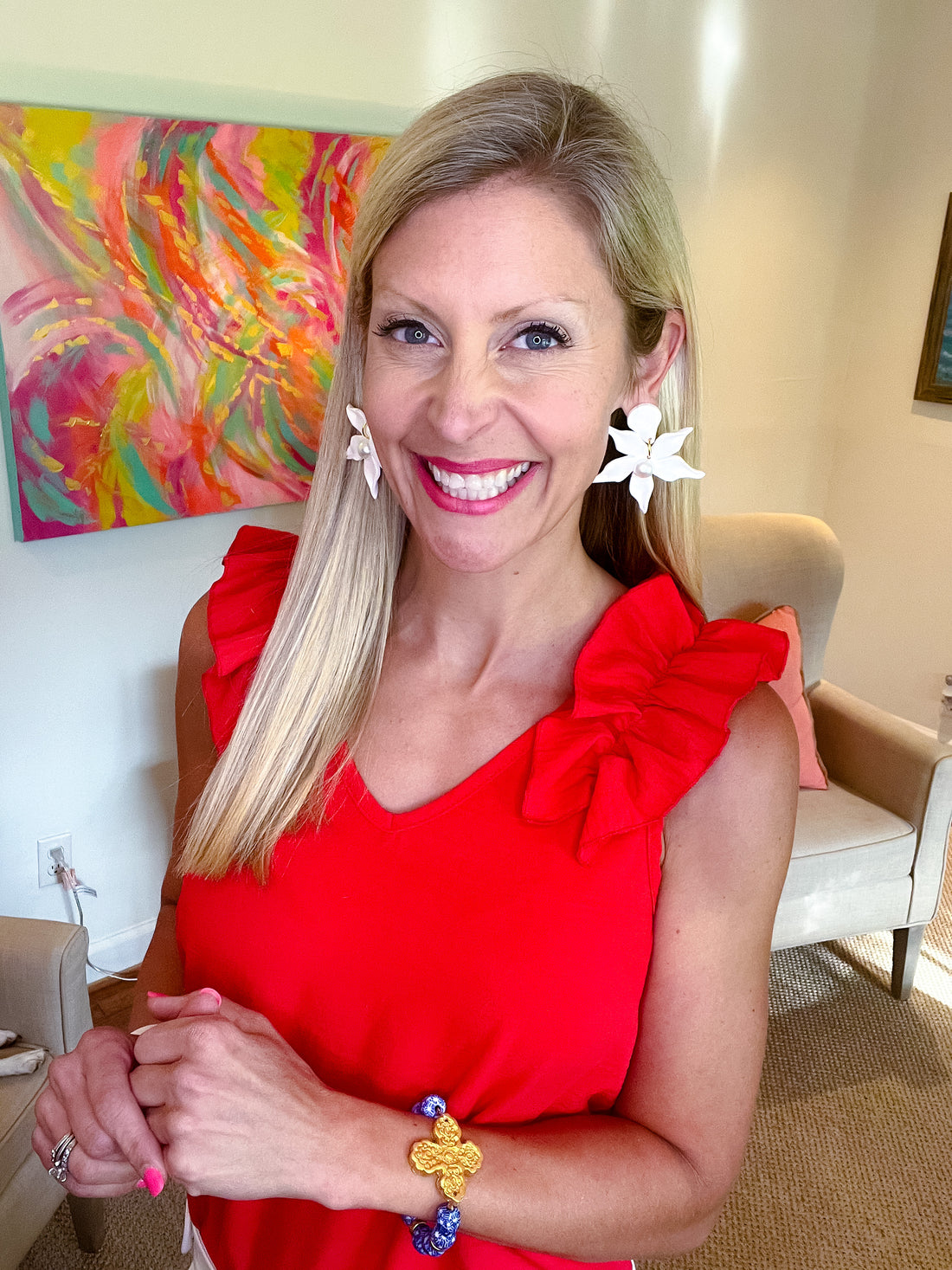 Blue & White African Glass with Susie Cross