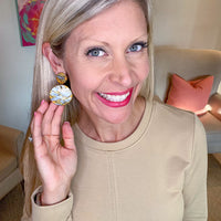 Gold, Silver & Bronze Double Dangles