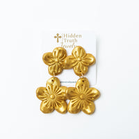 Gardenia Blossom Dangles