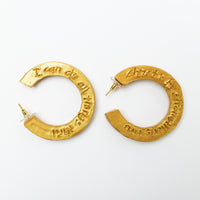 Patterned Hoops