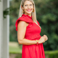 Red Jade with Jerusalem Bracelet