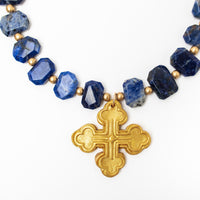 Blue Sodalite Nuggets with Megan Cross