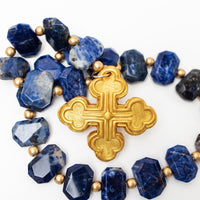 Blue Sodalite Nuggets with Megan Cross
