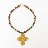 Rainbow Imperial Jasper with Susie Cross