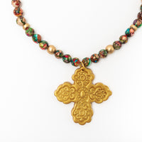 Rainbow Imperial Jasper with Susie Cross