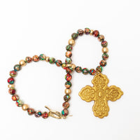 Rainbow Imperial Jasper with Susie Cross