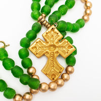 Green African Glass with Amy Cross