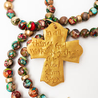 Rainbow Imperial Jasper with Leah Cross