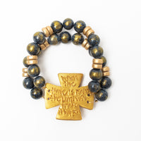 Gray Gold Leafed Jade with Anna Cross