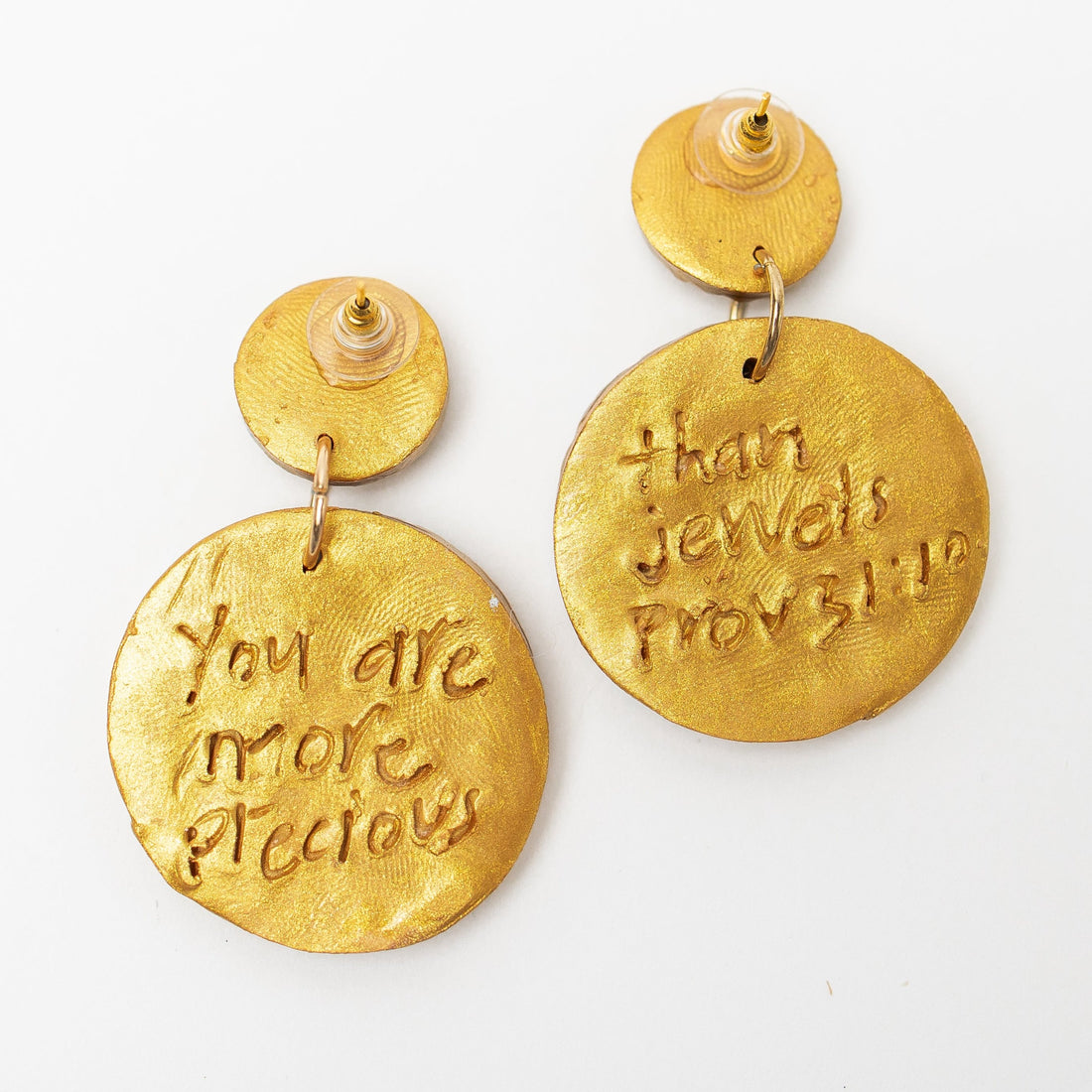 Silver & Gold Louise Double Dangles