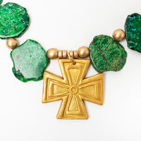 Green Sea Jasper Nuggets with Anna Cross