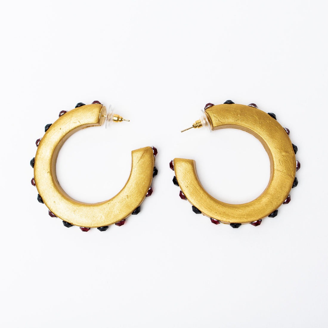 Garnet and Black Hoops