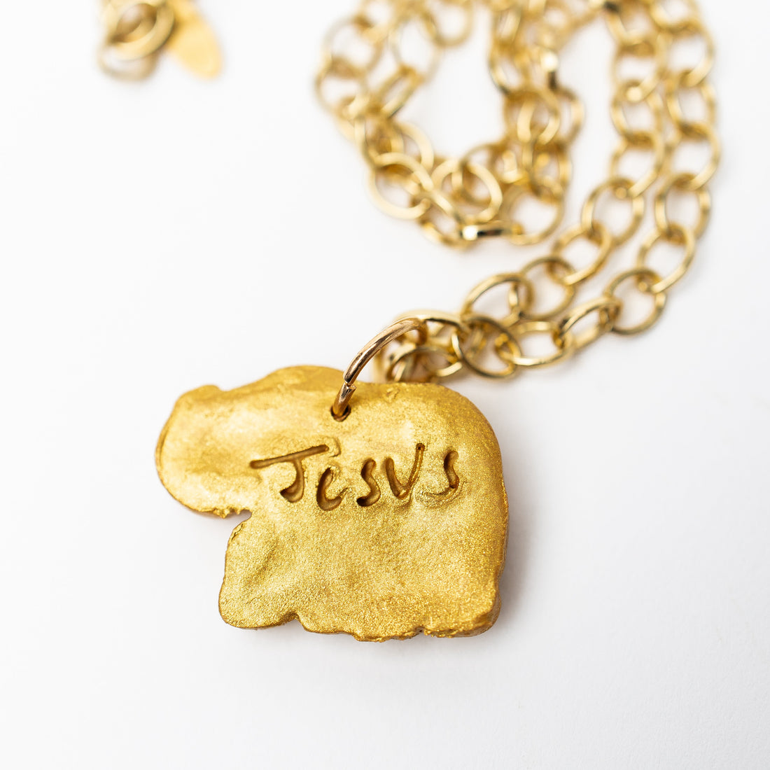 Gold Plated Chain with Elephant