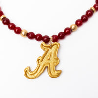 Crimson Jade with A Medallion