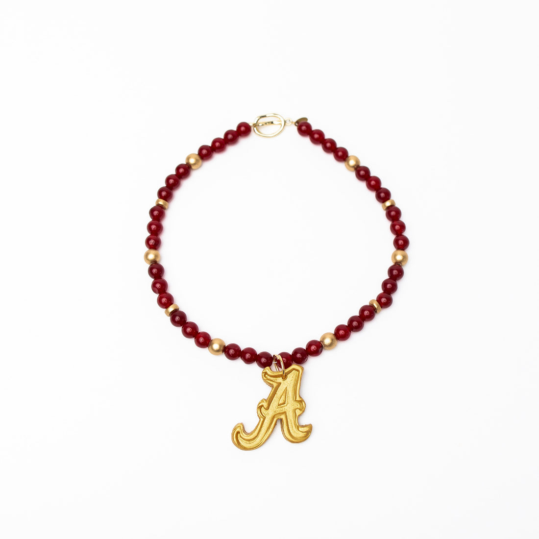 Crimson Jade with A Medallion