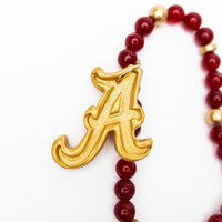 Crimson Jade with A Medallion