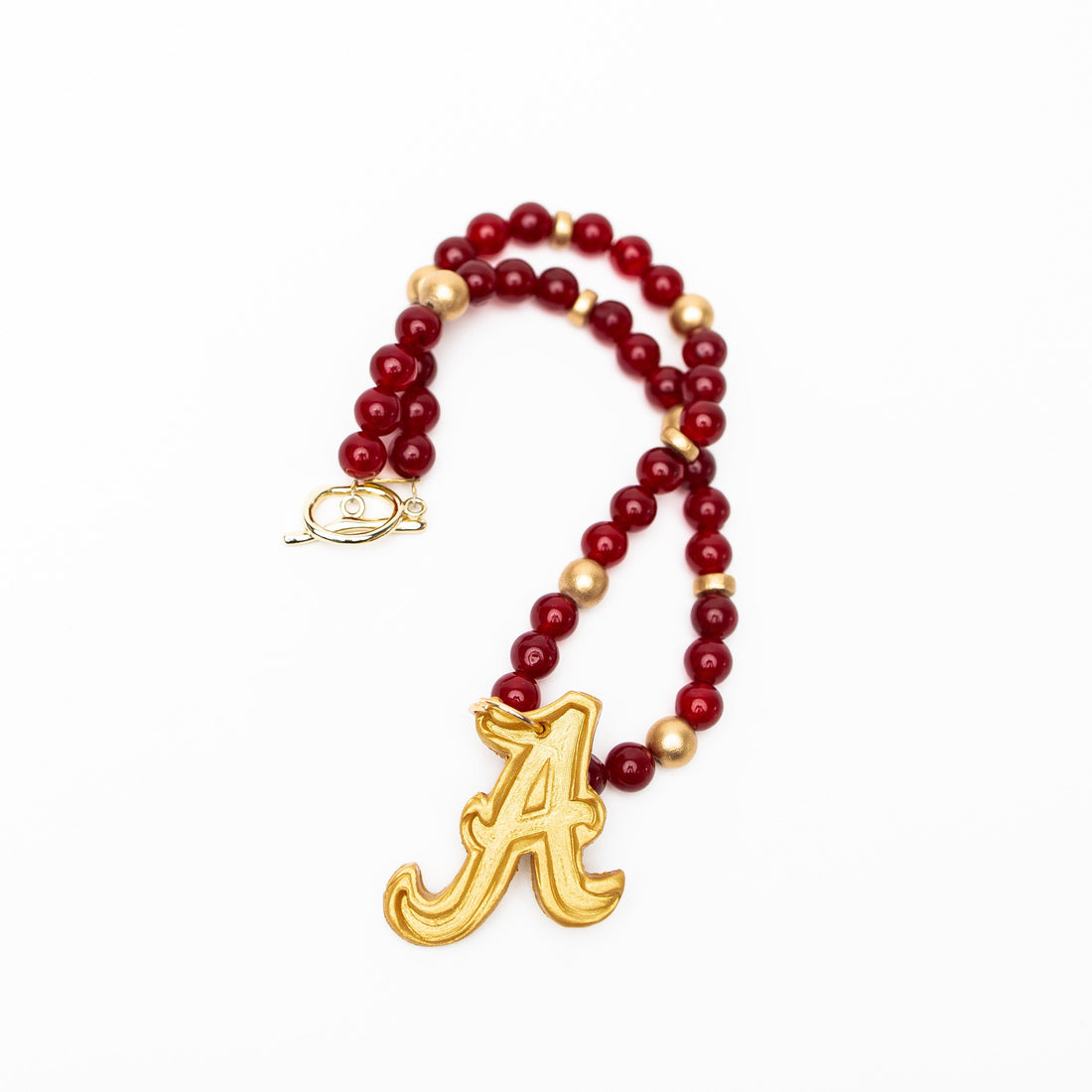 Crimson Jade with A Medallion