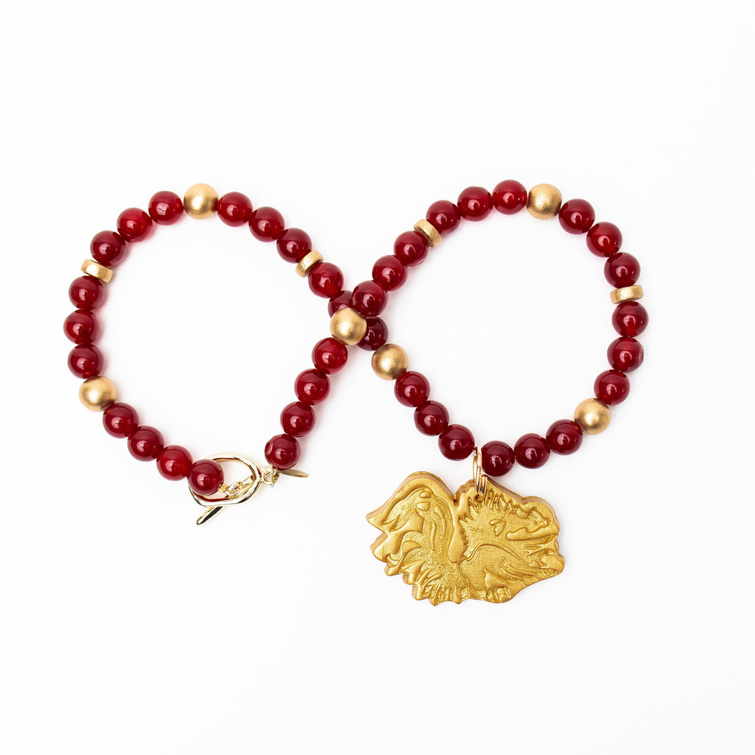 Garnet Jade with Gamecock