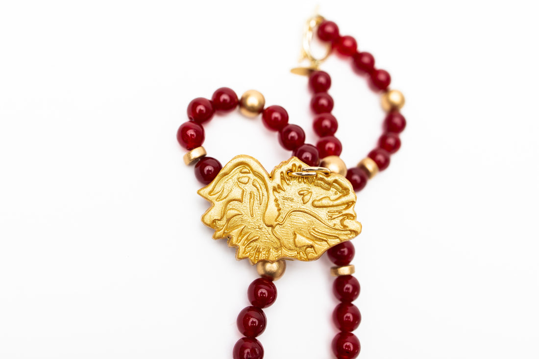 Garnet Jade with Gamecock