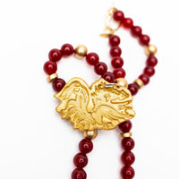 Garnet Jade with Gamecock