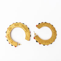Red and Black Hoops