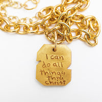 Gold Chain with Medium NC