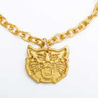 Gold Chain with Medium Wildcat