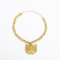 Gold Chain with Medium Wildcat