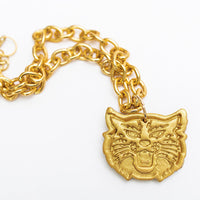 Gold Chain with Medium Wildcat