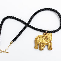 Black Rope with Medium Bulldog