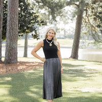 16-18" Baroque Pearls with Becky Pearl Cross