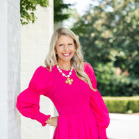 16-18" Baroque Pearls with Becky Pearl Cross