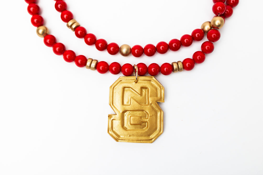 Red Double Jade with NC Medallion