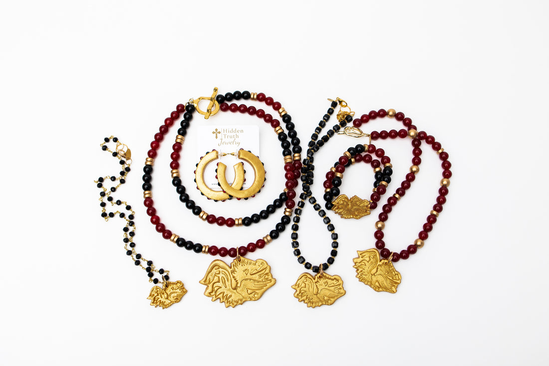 Garnet and Black Hoops