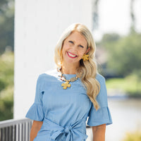 18" Aqua Terra Jasper Nuggets with Kristin Cross