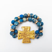 Blue Sea Jasper with Anna Cross