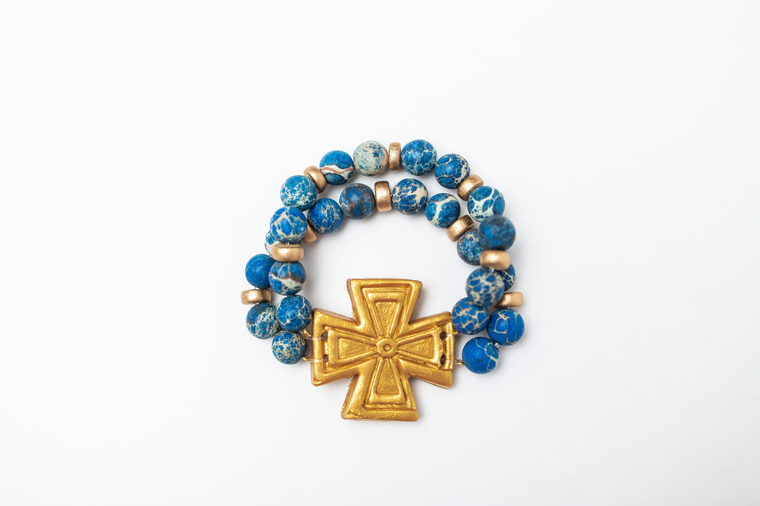 Blue Sea Jasper with Anna Cross