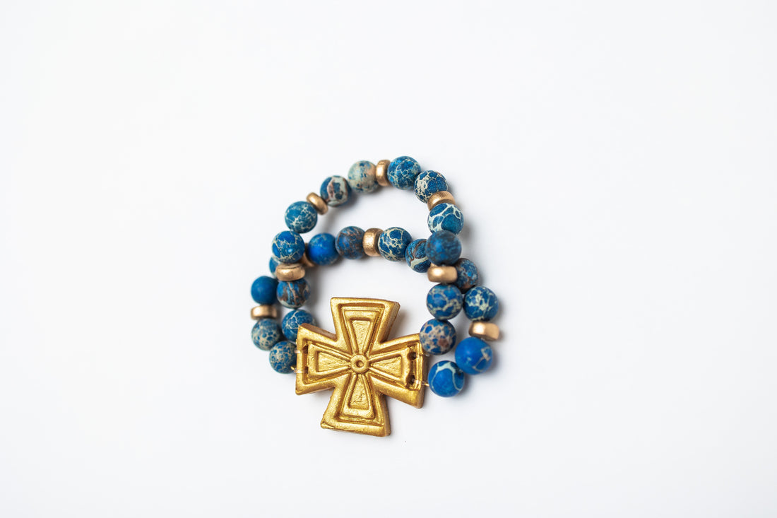 Blue Sea Jasper with Anna Cross