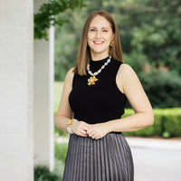 Adjustable Baroque Pearls with Magnolia Pearl Blossom